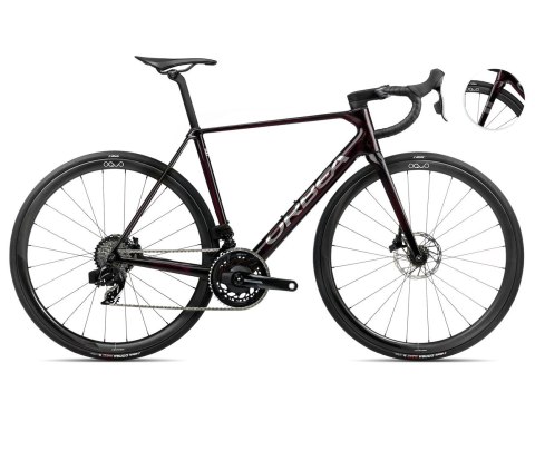 Orbea rower szosowy ORCA M21eTEAM PWR 57 Red - Titaniu