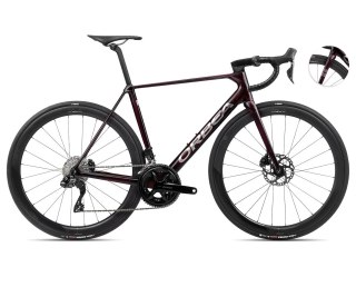 Orbea rower szosowy ORCA M30iLTD PWR 57 Wino-Tytan