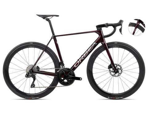 Orbea rower szosowy ORCA M30iLTD PWR 57 Wino-Tytan