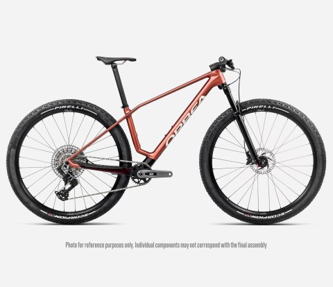 Orbea rower MTB ALMA M-PRO S Mars Red - Burgundy Red