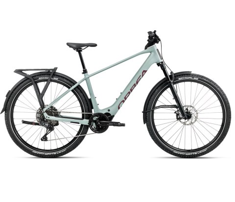 Orbea rower elektryczny KEMEN ADV 10 L Blue-Brugundy