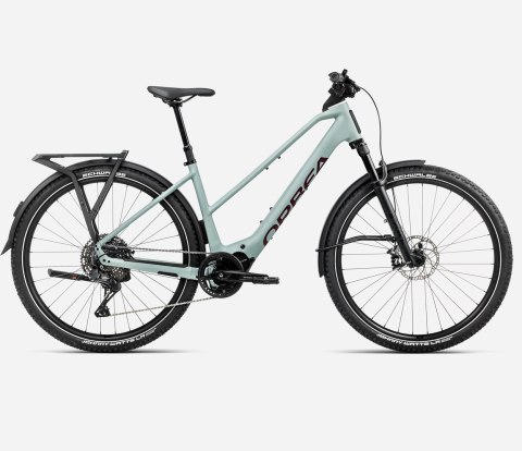 Orbea rower elektryczny KEMEN ADV 10 MID L Blue-Brugundy