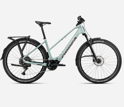 Orbea rower elektryczny KEMEN ADV 20 MID L Blue-Brugundy