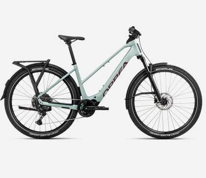 Orbea rower elektryczny KEMEN ADV 20 MID S Blue-Brugundy