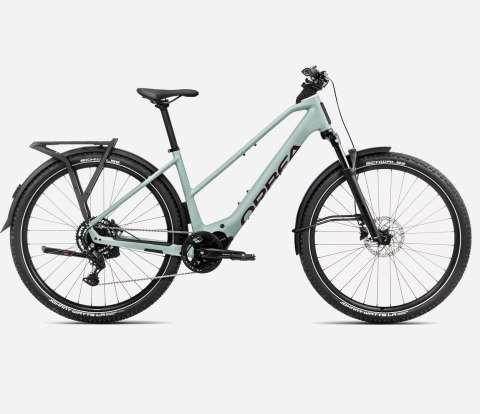 Orbea rower elektryczny KEMEN ADV 30 MID S Blue-Brugundy