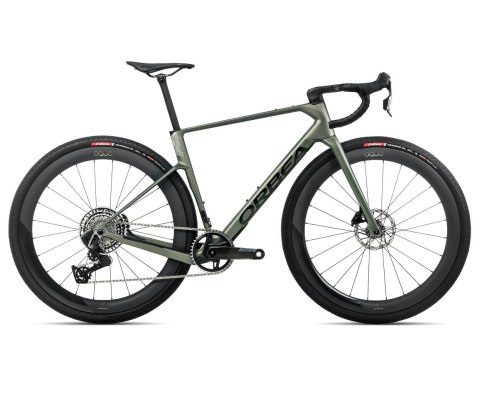 Orbea rower gravelowy TERRA RACE M21eLTD z OQUO RC30TEAM 1X XXL Spaceship Green