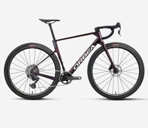 Orbea rower gravelowy TERRA RACE M21eLTD z OQUO RC30TEAM 1X L Sunset Carbon