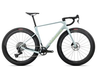 Orbea rower gravelowy TERRA RACE M21eLTD z OQUO RC30TEAM 1X S Frozen Concrete