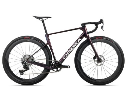 Orbea rower gravelowy TERRA RACE M21eLTD z OQUO RC30TEAM 1X S Sunset Carbon