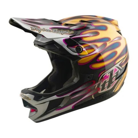 TLD KASK D4 CARBON MIPS OVERSPRAY GOLD / BLACK (13903000)