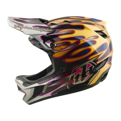 TLD KASK D4 CARBON MIPS OVERSPRAY GOLD / BLACK (13903000)