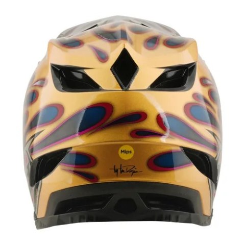 TLD KASK D4 CARBON MIPS OVERSPRAY GOLD / BLACK (13903000)