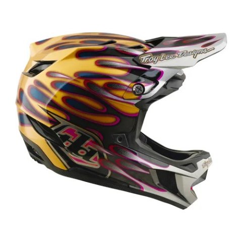TLD KASK D4 CARBON MIPS OVERSPRAY GOLD / BLACK (13903000)