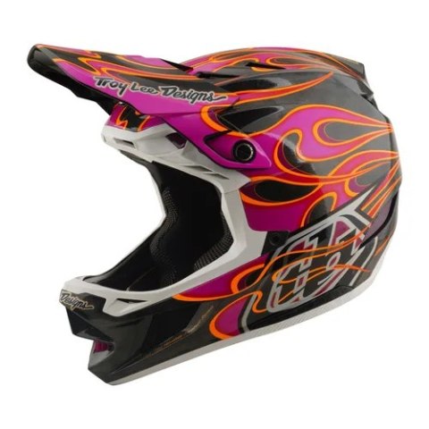 TLD KASK D4 CARBON MIPS TORCHED CARBON / MAGENTA (13921201)