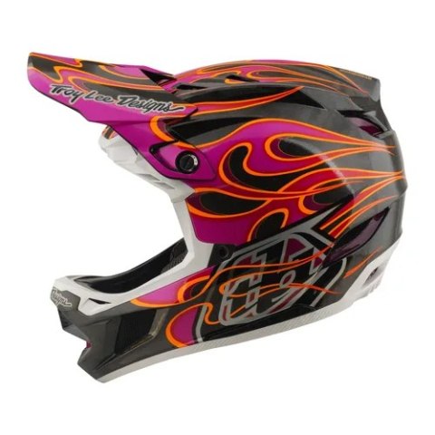 TLD KASK D4 CARBON MIPS TORCHED CARBON / MAGENTA (13921201)