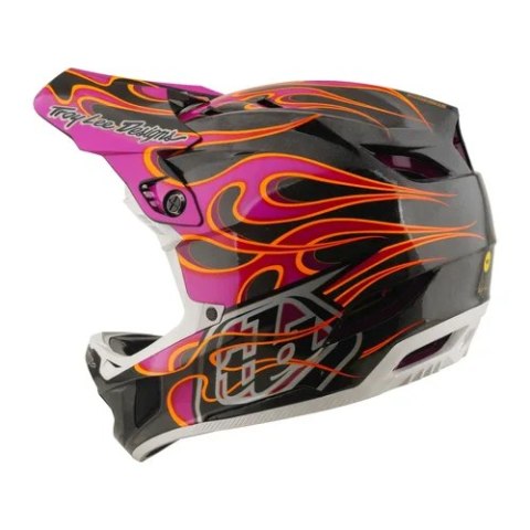 TLD KASK D4 CARBON MIPS TORCHED CARBON / MAGENTA (13921201)