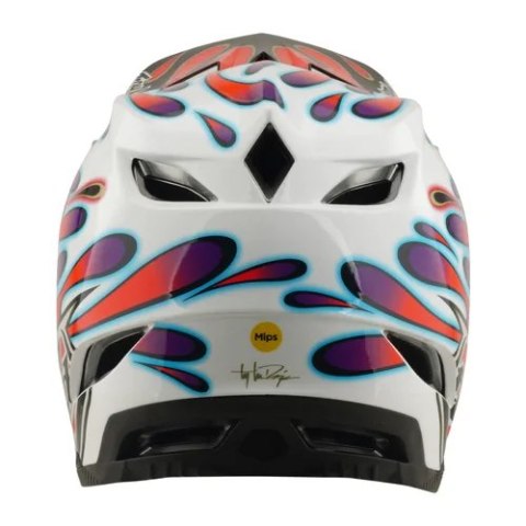 TLD KASK D4 COMPOSITE MIPS OVERSPRAY WHITE / RED (14003000)