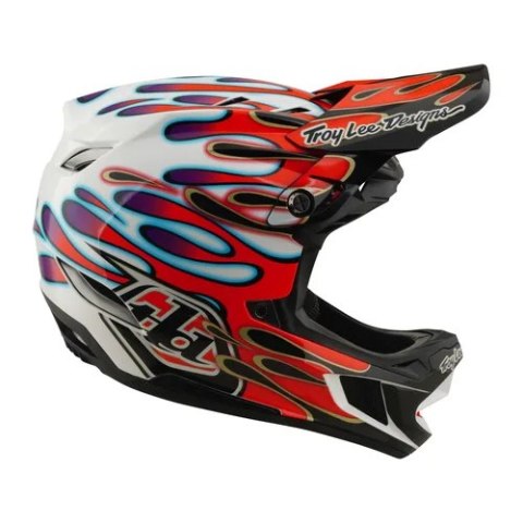 TLD KASK D4 COMPOSITE MIPS OVERSPRAY WHITE / RED (14003000)