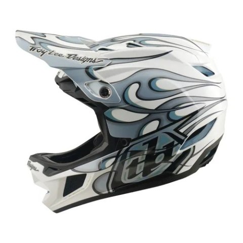 TLD KASK D4 COMPOSITE MIPS TORCHED WHITE / SILVER (14021200)