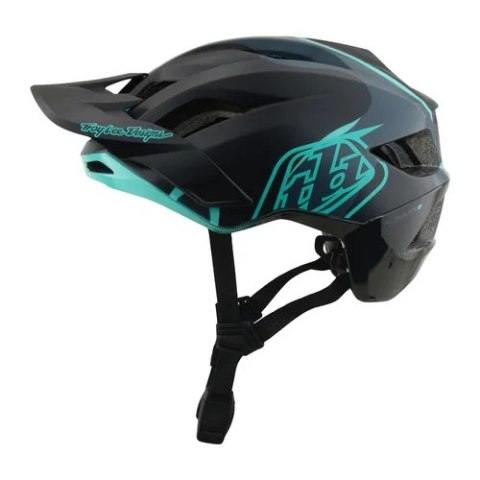 TLD KASK FLOWLINE SE MIPS BADGE CARBON / REAL TEAL (11056820)