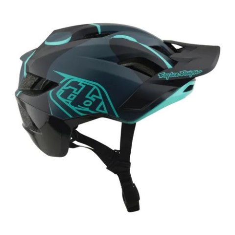 TLD KASK FLOWLINE SE MIPS BADGE CARBON / REAL TEAL (11056820)
