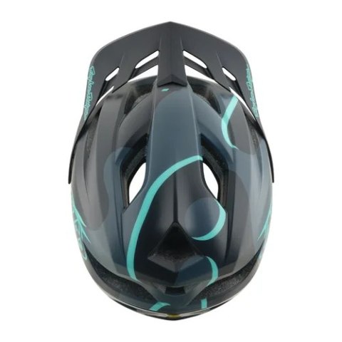 TLD KASK FLOWLINE SE MIPS BADGE CARBON / REAL TEAL (11056820)