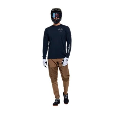 TLD KOSZULKA Z DŁUGIM RĘKAWEM RUCKUS RIDE TEE PRESSED CARBON (37103200)
