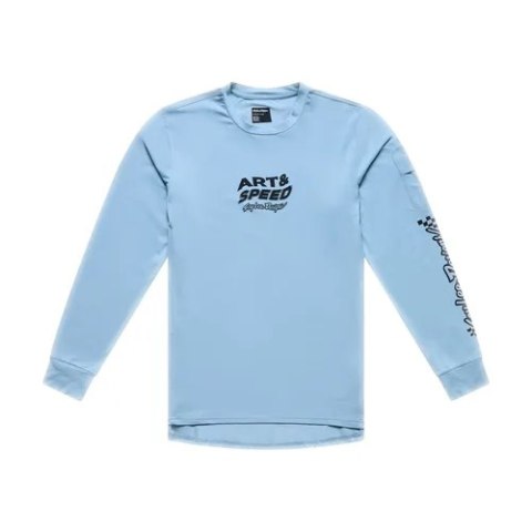 TLD KOSZULKA Z DŁUGIM RĘKAWEM RUCKUS RIDE TEE WAVES DAWN BLUE (37104800)