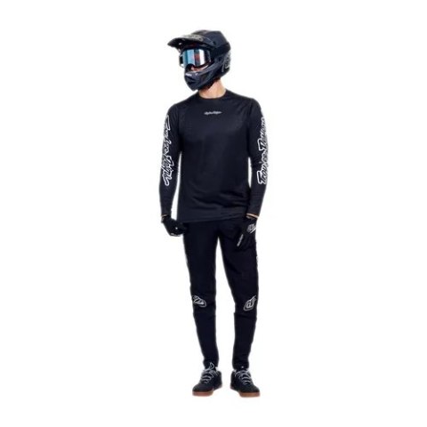 TLD KOSZULKA Z DŁUGIM RĘKAWEM SPRINT PRO MONO BLACK (31302700)