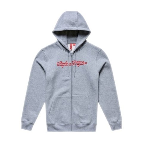 TLD BLUZA NA ZAMEK SIGNATURE GRAY HEATHER / RED (73091702)