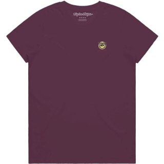 TLD KOSZULKA DAMSKA Z KRÓTKIM RĘKAWEM HAPPY DAYZ SANGRIA (75369301)