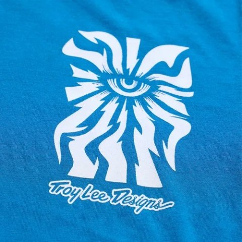 TLD KOSZULKA DAMSKA Z KRÓTKIM RĘKAWEM LILIUM RIDE TEE ONE EYE AERO BLUE (37502800)