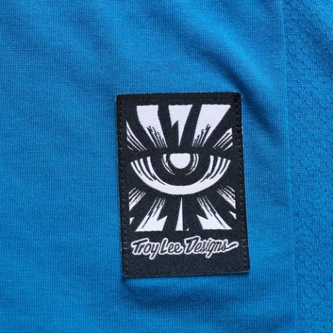 TLD KOSZULKA DAMSKA Z KRÓTKIM RĘKAWEM LILIUM RIDE TEE ONE EYE AERO BLUE (37502800)