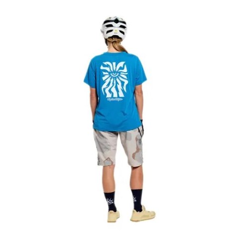 TLD KOSZULKA DAMSKA Z KRÓTKIM RĘKAWEM LILIUM RIDE TEE ONE EYE AERO BLUE (37502800)
