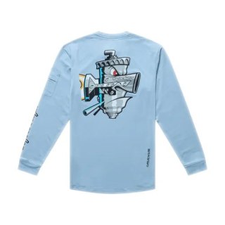 TLD KOSZULKA DZIECIĘCA Z DŁUGIM RĘKAWEM YOUTH RUCKUS RIDE LONG SLEEVE TEE CARBS DAWN BLUE (38625100)