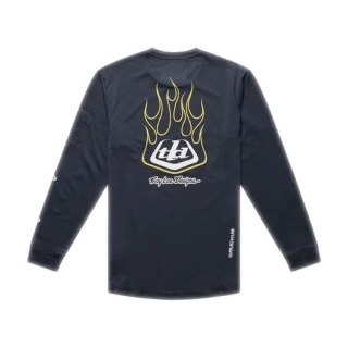 TLD KOSZULKA DZIECIĘCA Z DŁUGIM RĘKAWEM YOUTH RUCKUS RIDE LONG SLEEVE TEE PRESSED CARBON (38603200)