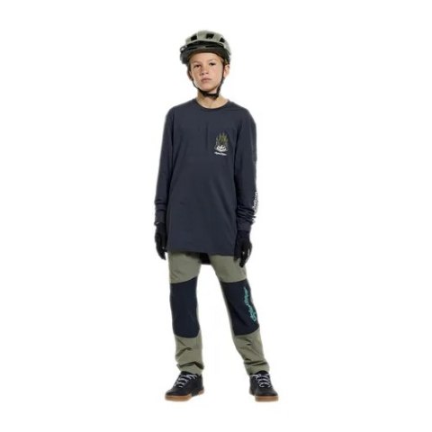 TLD KOSZULKA DZIECIĘCA Z DŁUGIM RĘKAWEM YOUTH RUCKUS RIDE LONG SLEEVE TEE PRESSED CARBON (38603200)