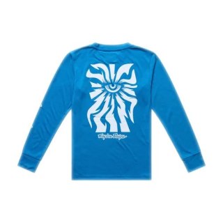 TLD KOSZULKA DZIECIĘCA Z DŁUGIM RĘKAWEM YOUTH SKYLINE RIDE TEE ONE EYE AERO BLUE (38502800)