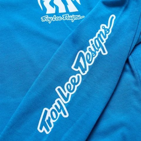 TLD KOSZULKA DZIECIĘCA Z DŁUGIM RĘKAWEM YOUTH SKYLINE RIDE TEE ONE EYE AERO BLUE (38502800)