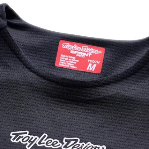 TLD KOSZULKA DZIECIĘCA Z DŁUGIM RĘKAWEM YOUTH SPRINT PRO MONO BLACK (31593100)