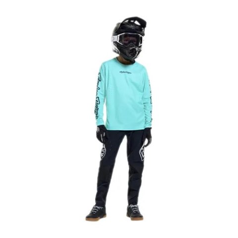 TLD KOSZULKA DZIECIĘCA Z DŁUGIM RĘKAWEM YOUTH SPRINT PRO MONO REAL TEAL (31593101)