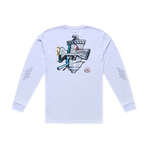 TLD KOSZULKA Z DŁUGIM RĘKAWEM CARB CLUB WHITE (72973700)