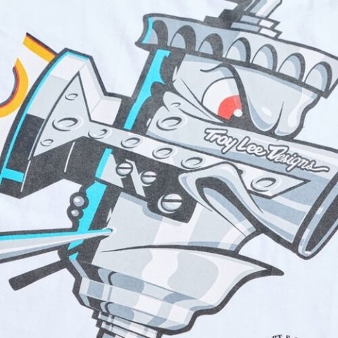 TLD KOSZULKA Z DŁUGIM RĘKAWEM CARB CLUB WHITE (72973700)