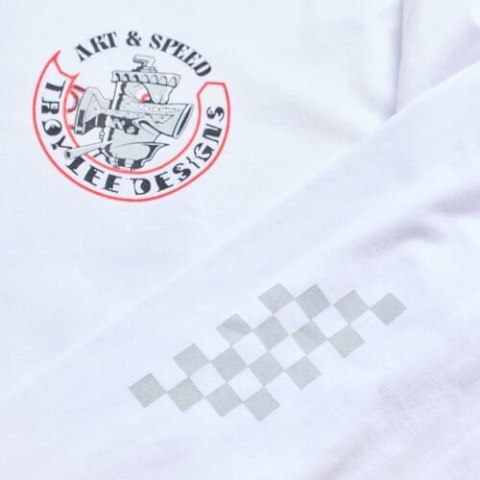 TLD KOSZULKA Z DŁUGIM RĘKAWEM CARB CLUB WHITE (72973700)