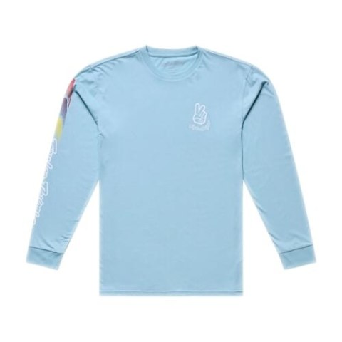 TLD KOSZULKA Z DŁUGIM RĘKAWEM DEUCES DAWN BLUE (72973600)