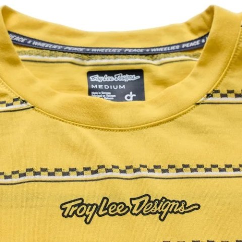 TLD KOSZULKA Z DŁUGIM RĘKAWEM SKYLINE FAKIE RIDE TEE STRIPE BUTTER (33226000)