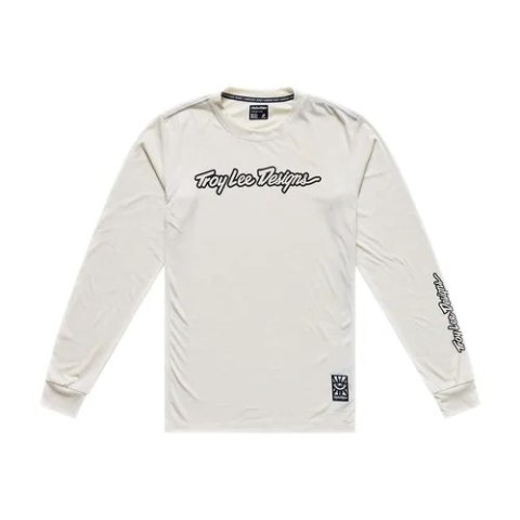 TLD KOSZULKA Z DŁUGIM RĘKAWEM SKYLINE RIDE TEE SIGNATURE PUMICE (38307203)