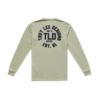 TLD KOSZULKA Z DŁUGIM RĘKAWEM SKYLINE RIDE TEE STAMPS SAGE (38304500)