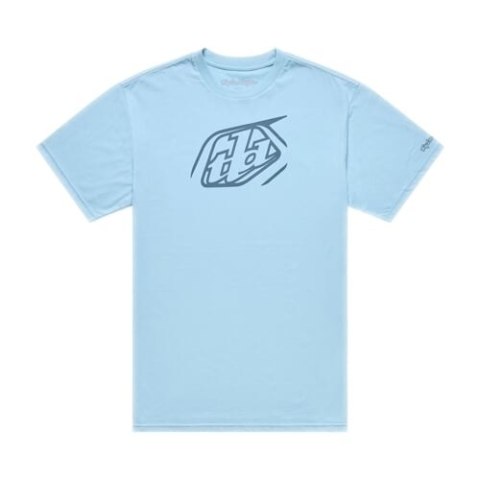 TLD KOSZULKA Z KRÓTKIM RĘKAWEM BADGE DAWN BLUE (70156811)
