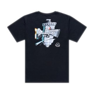 TLD KOSZULKA Z KRÓTKIM RĘKAWEM CARB CLUB BLACK (70173700)